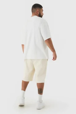 Plus Oversized Waffle T-shirt