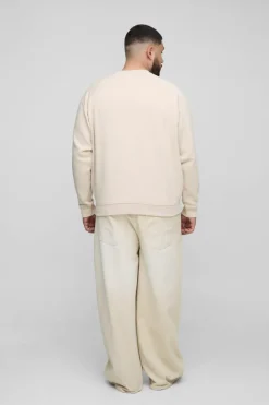 Plus Raglan Jersey Sweater
