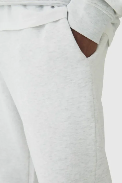 Plus Regular Fit Jogger In Grey Marl