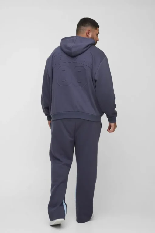 Plus Regular Fit Ltd Edt Paint Splatter Gusset Jogger