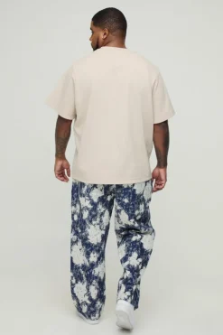 Plus Relaxed Fit Tapestry Trouser