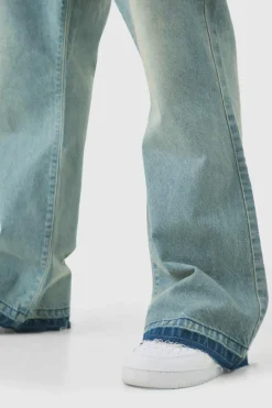Plus Rigid Flare Jeans