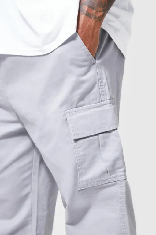 Plus Slim Fit Cargo Trousers