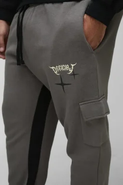 Plus Slim Gusset Jogger Official Cargo Jogger