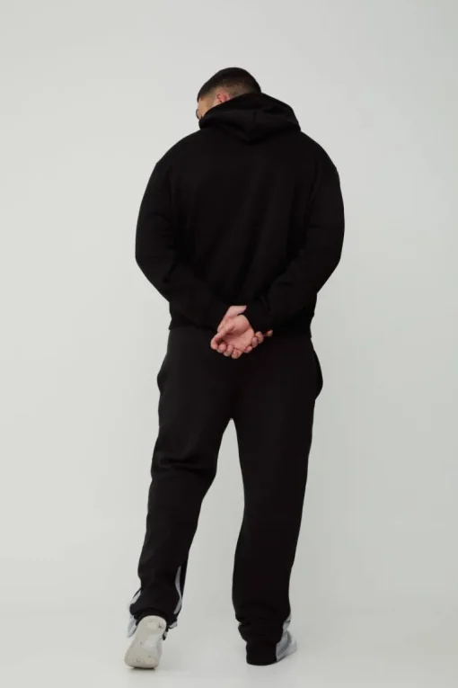 Plus Slim Stacked Flare Jogger With Gusset Panel