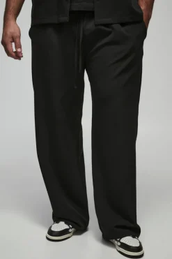 Plus Stretch Woven Relaxed Fit Trousers