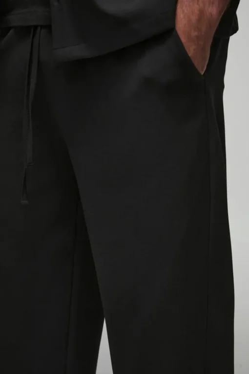 Plus Stretch Woven Relaxed Fit Trousers