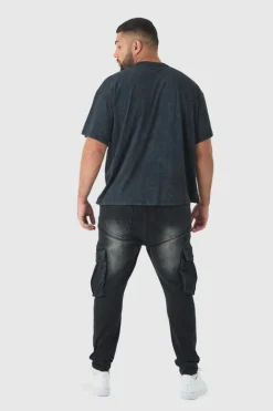 Plus Super Skinny Cargo Jeans