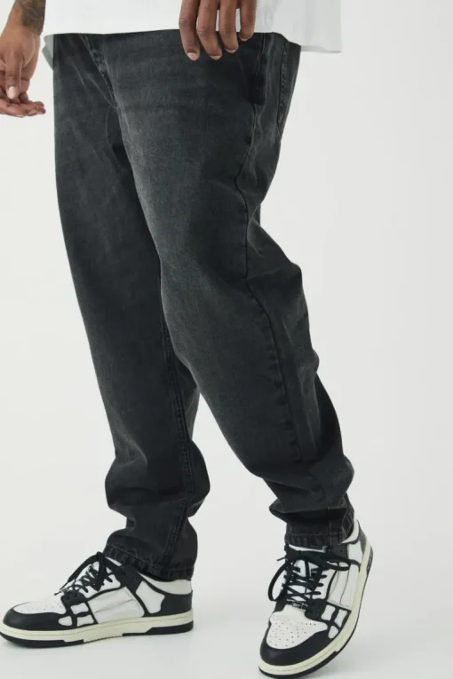 Plus Tapered Rigid Jeans