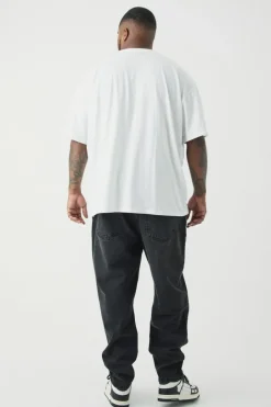 Plus Tapered Rigid Jeans