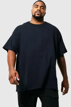 Plus Teddy Back Print T-shirt