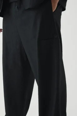 Plus Textured Tailored Trousers