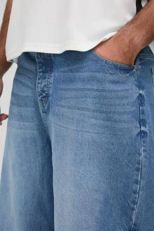 Plus Twist Seam Balloon Fit Jeans