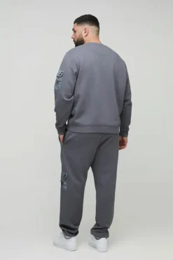 Plus Utility Pocket Jersey Sweatshirt