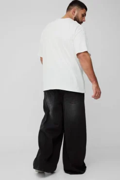 Plus Wide Leg Jeans