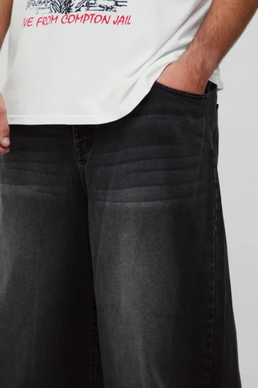 Plus Wide Leg Jeans