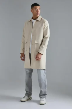 Pocket Detail Mid Length Mac