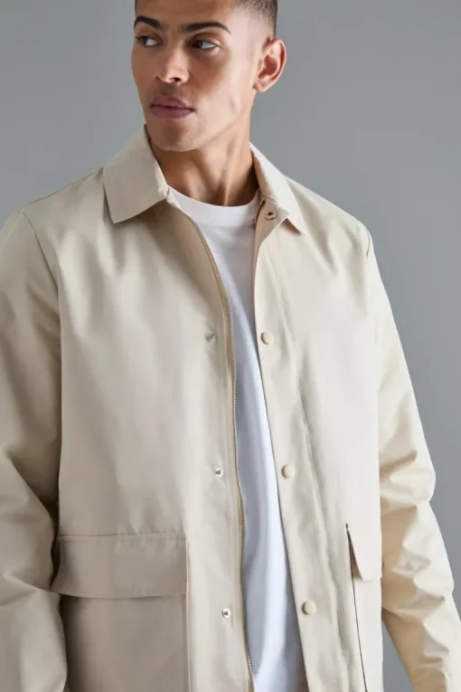 Pocket Detail Mid Length Mac