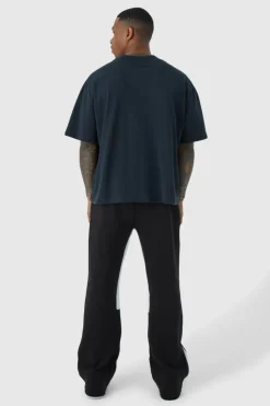 Raw Applique Gusset Jogger