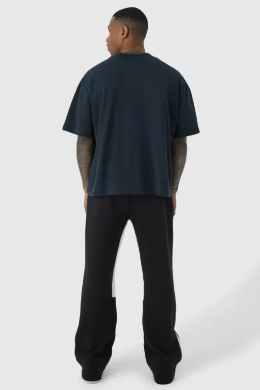 Raw Applique Gusset Jogger