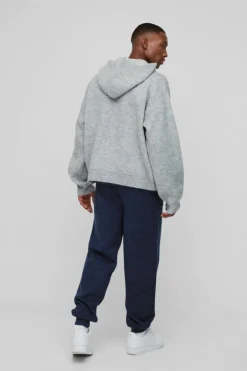 Regular Fit Cuffed Knit Joggers