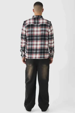 Regular Fit Long Sleeve Check Shirt