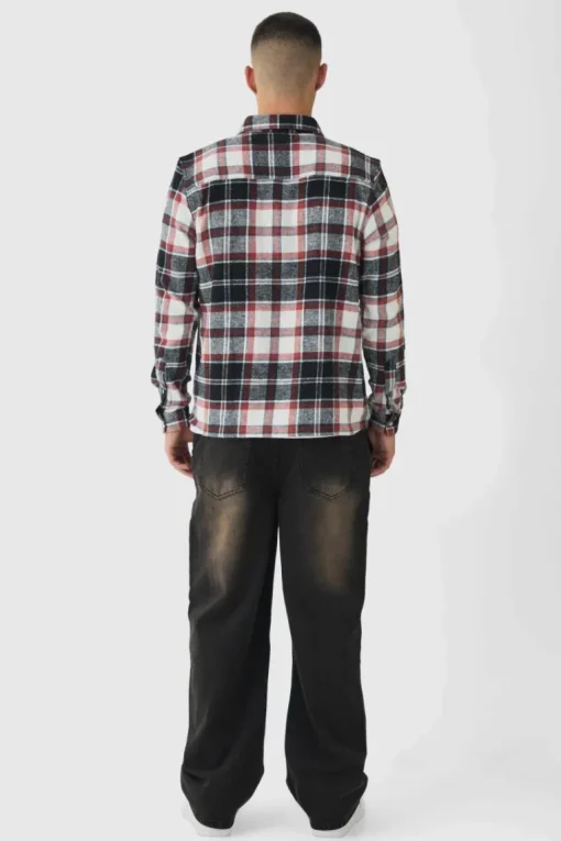 Regular Fit Long Sleeve Check Shirt