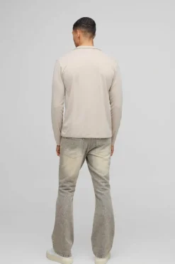 Regular Fit Long Sleeve Interlock Shirt