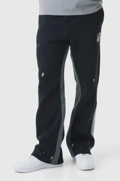 Regular Fit Ltd Edt Paint Splatter Gusset Jogger