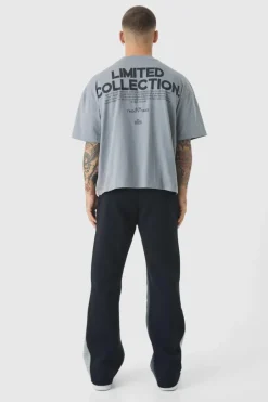 Regular Fit Ltd Edt Paint Splatter Gusset Jogger