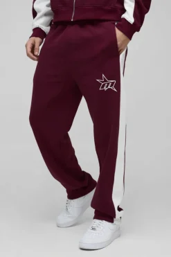 Regular Fit M Star Side Panel Jogger