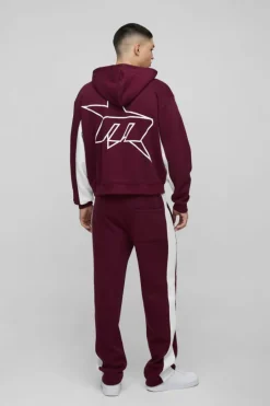 Regular Fit M Star Side Panel Jogger