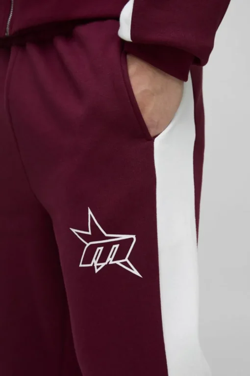 Regular Fit M Star Side Panel Jogger