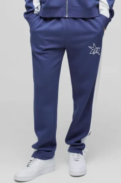 Regular Fit M Star Side Panel Jogger
