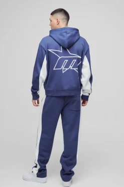 Regular Fit M Star Side Panel Jogger