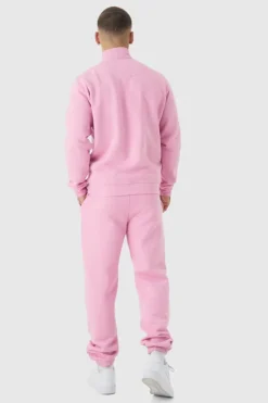 Regular Fit OFCL Embroidered Funnel Neck Tracksuit
