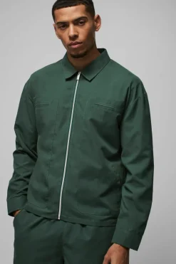 Regular Fit Pocket Detail Nylon Set