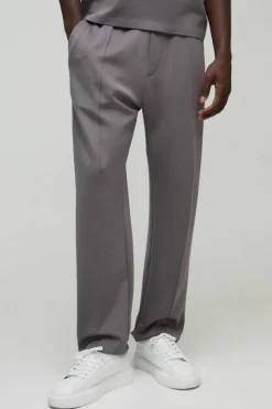 Regular Fit Premium Scuba Pintuck Jogger