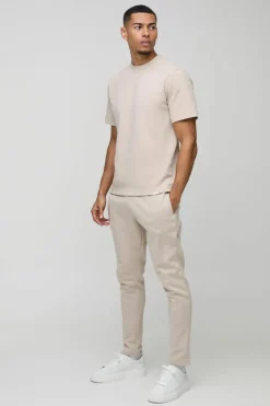Regular Interlock T-shirt And Jogger