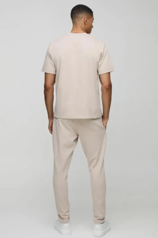 Regular Interlock T-shirt And Jogger