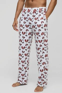 Relaxed Broken Hearts Lounge Bottoms