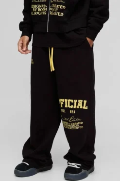 Relaxed Fit Official Print Joggers