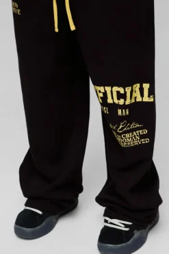 Relaxed Fit Official Print Joggers