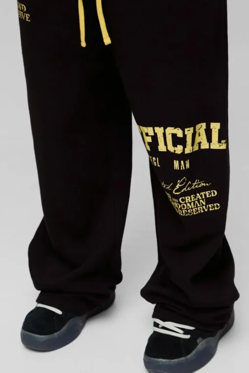 Relaxed Fit Official Print Joggers