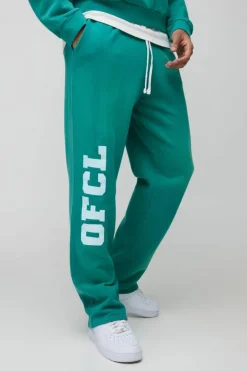 Relaxed Fit Spray Wash Ofcl Printed Jogger