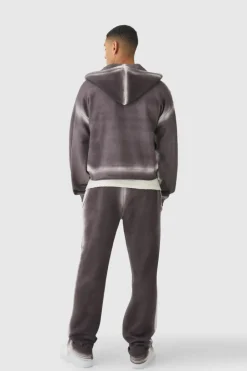 Relaxed Fit Washed Seam Joggers
