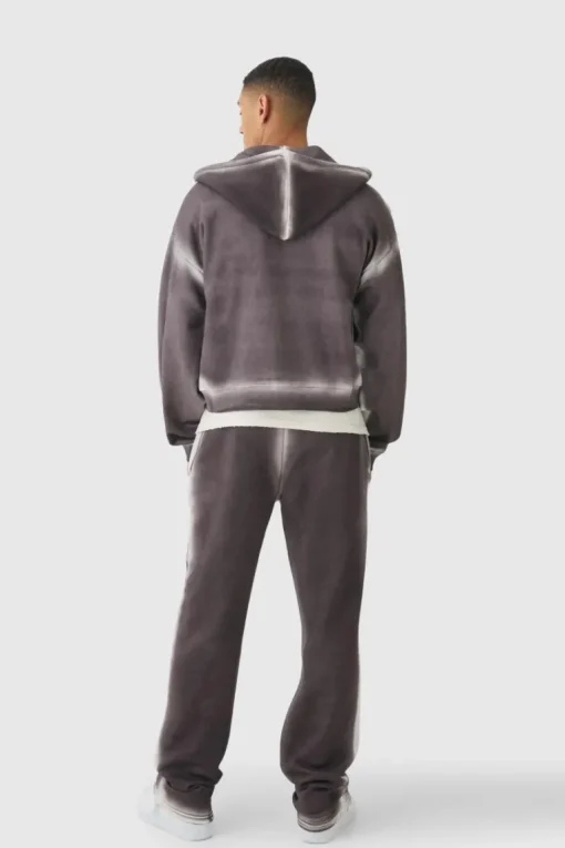 Relaxed Fit Washed Seam Joggers