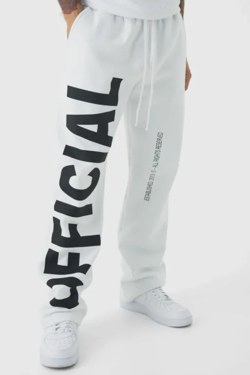 Relaxed Official Text Jogger