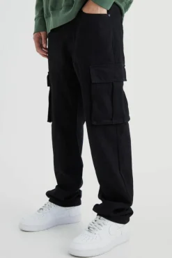 Relaxed Rigid Cargo Jeans