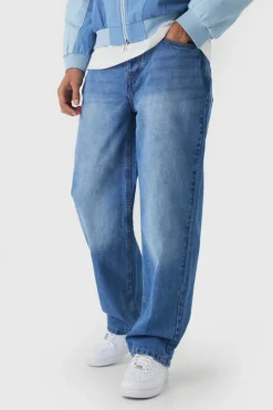 Relaxed Rigid Jeans in Light Blue
